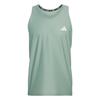 Own The Run Comfortable Versatile Simple Soft Solid Color Tank Top Men Tops Gray-Green JC9812