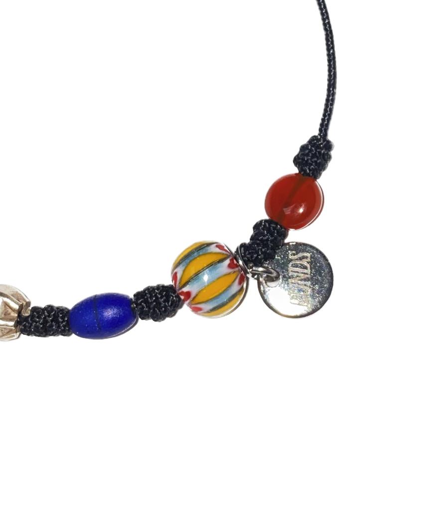 Runds Black Black Gemstone Bracelet