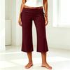 Women's Pleated Wide Leg Yoga Pants - Loose Casual Fit for Gym, Yoga and Daily Wear