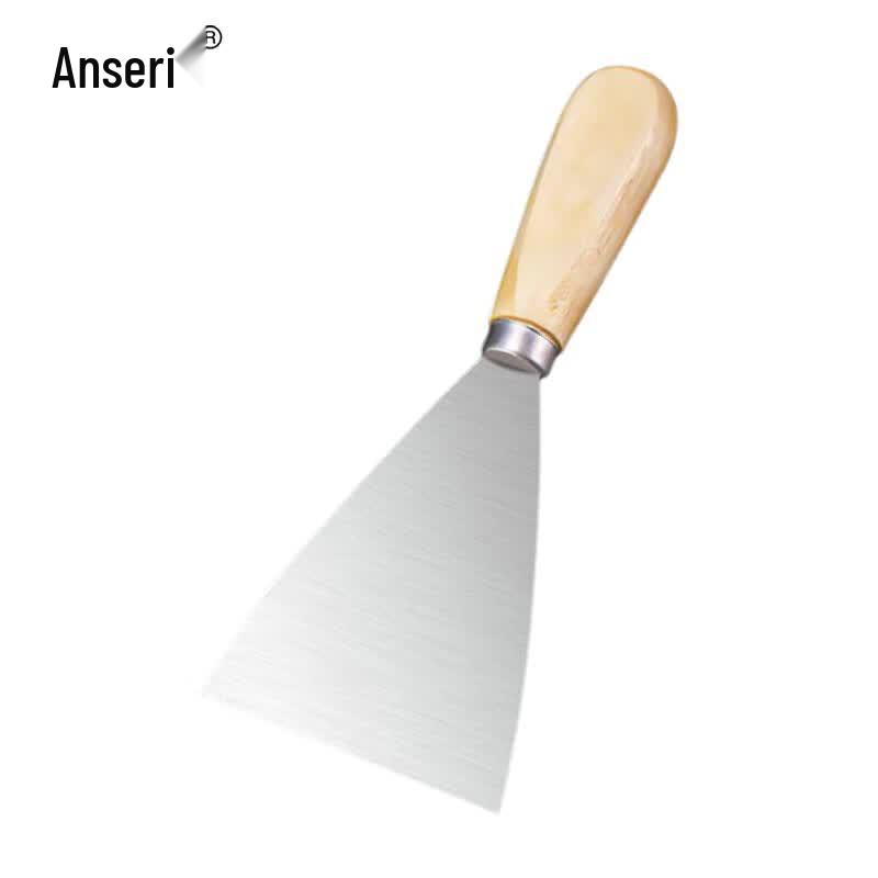 AnsaiRui 4-inch Wooden Handle Putty Knife
