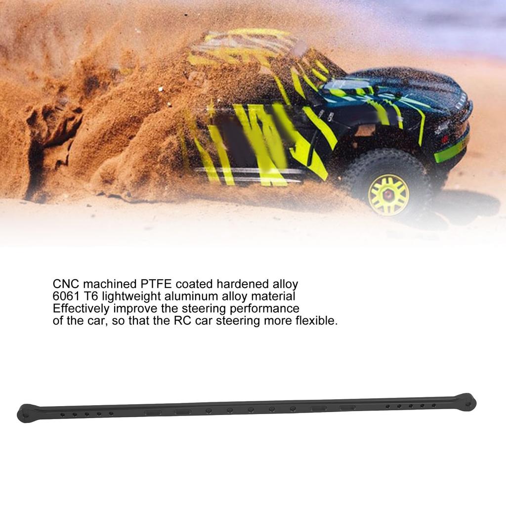 390mm Aluminum Alloy Center Brace Bar for   1Celsius7 Mojave 6s   RC Car Accessories