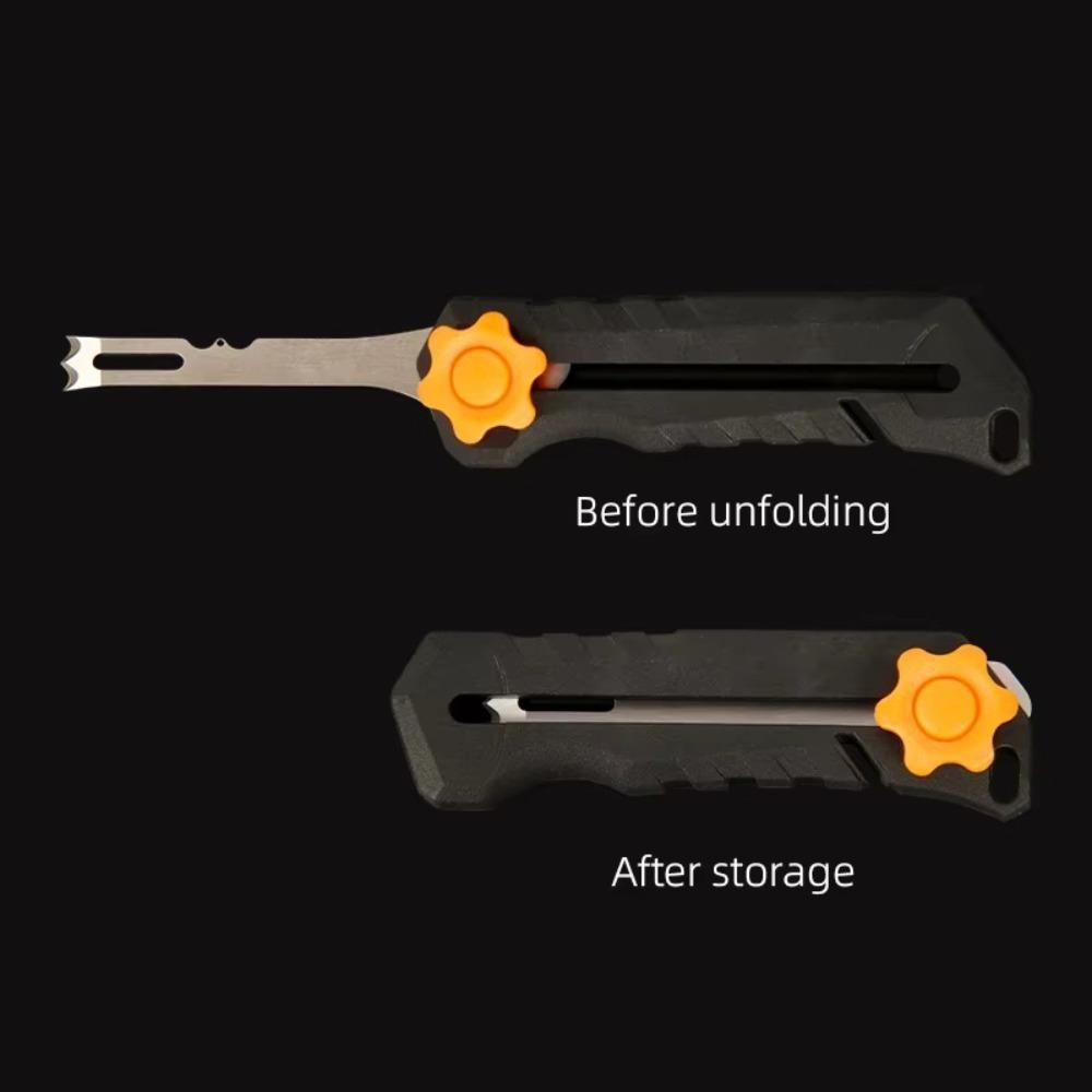 Multi Function Multi Function Fishing Tool Stainless Steel Line Cutter Knife Freshwater Fishing B