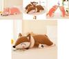 Large Fox Plush Toy Soft Stuffed Animal Pillow Creative Gift For Girls Birthday Present 35cm 50cm 60cm 70cm 90cm 1.2m