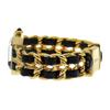 Chanel Premiere S Watches H0001 blackDial Plated Gold/leather Quartz Analog Display Women Used