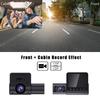 Mini DVR 3 Channel 2.4 Inches DashCam Car Full High-Definition Video Recorder Auto Registrator DashCam Camcorder Cameras