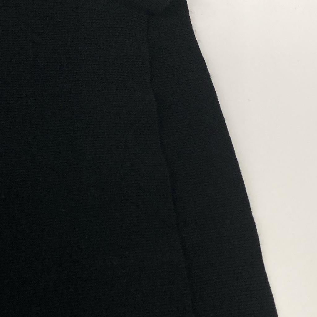 LE PHIL 534-9270904 Black Viscose Sight Line Knit coat 1 blackUsed