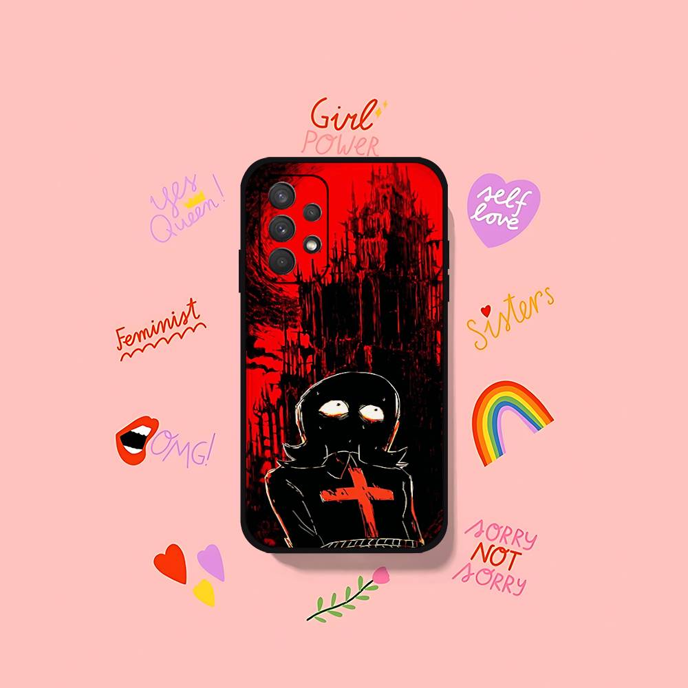 Cool H-Haunted Hotel Phone Case For Samsung Galaxy S25 S24 S23 S22 S21 FE Plus Ultra A13 A20 A32 A70 Black Cover