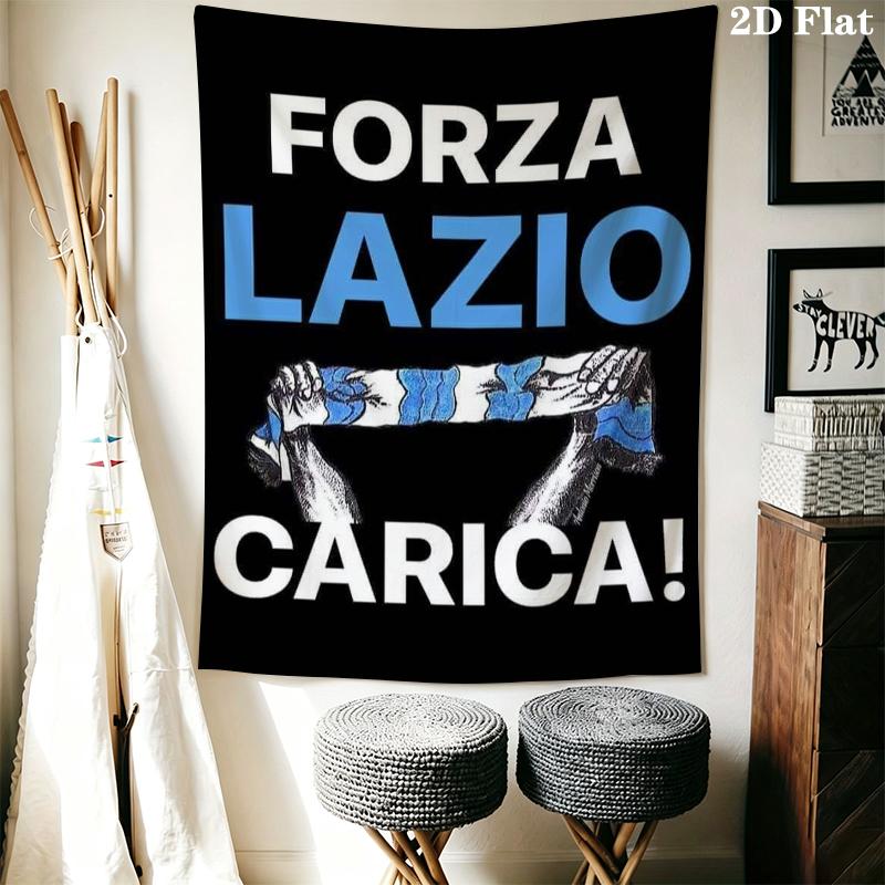 Lazio Wall Tapestry Aesthetic Wall Hanging Printed Fabric Blanket Decorative Tapestries for Bedroom Living Room Home Decor