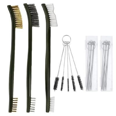 6 Pack Heavy Duty Carburetor Cleaning Set Contains 28 Pieces Of Needle Brushes And Scrapers