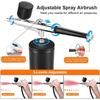 Portable Airbrush Set With Compressor Usb Charging 03Mm Nozzle For Painting Tattoo Manicure Makeup Model Coloring