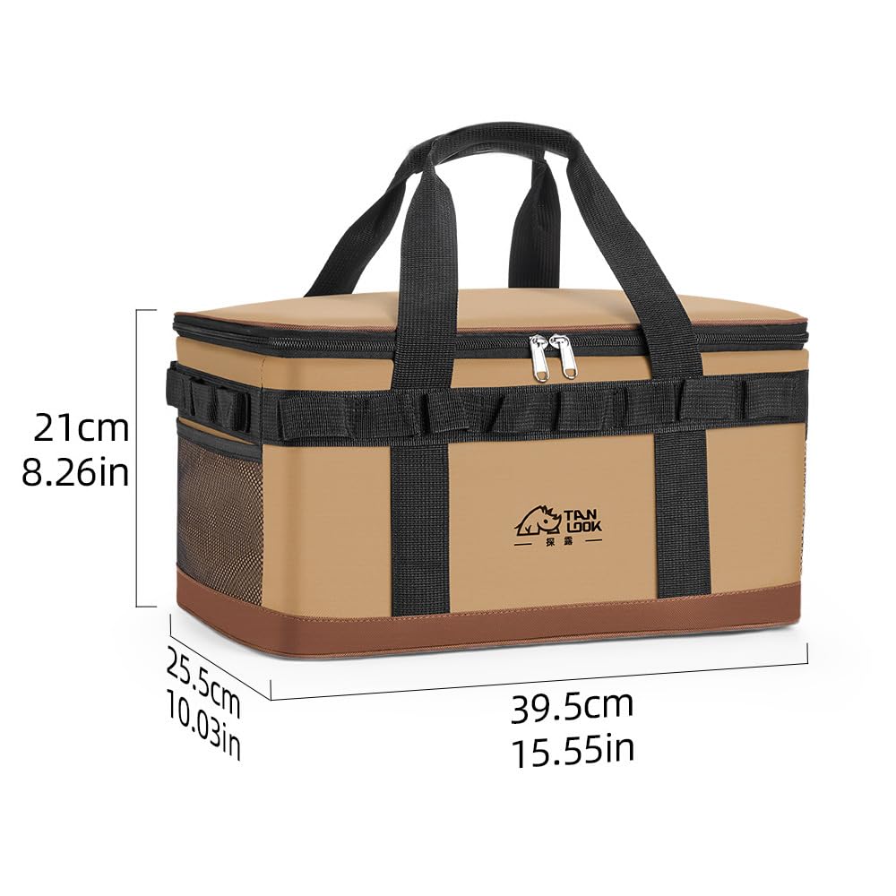 Large Capacity 23L Cooler Bag, Waterproof, Abrasion-Resistant, Foldable, Handheld or Shoulder Bag, Perfect for Camping, Picnics, Fishing, Fireworks,