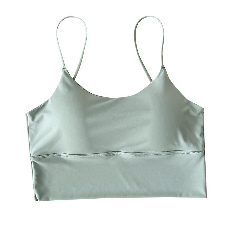 Slimming Seamless Ice Silk Camisole with Chest Pads