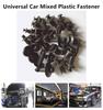 150Pcs Mixed Car Bumper Fender Panel Trunk Screw Rivets Plastic Fastener Clips