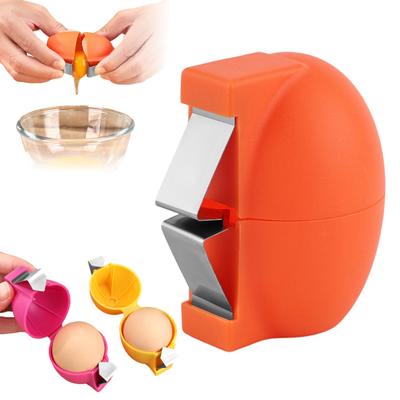 Egg Shell Opener Ergonomic Egg Cracker Multi-Functional Egg Peeler for Cooking Baking Kitchen Egg Shell Remover