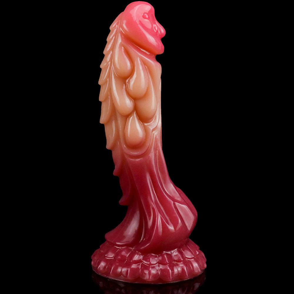 Supersize Stimulation Simulation Gradient Silicone Dildo Female Use Abnormity Simulation Phallus Female Sex Toys Masturbator