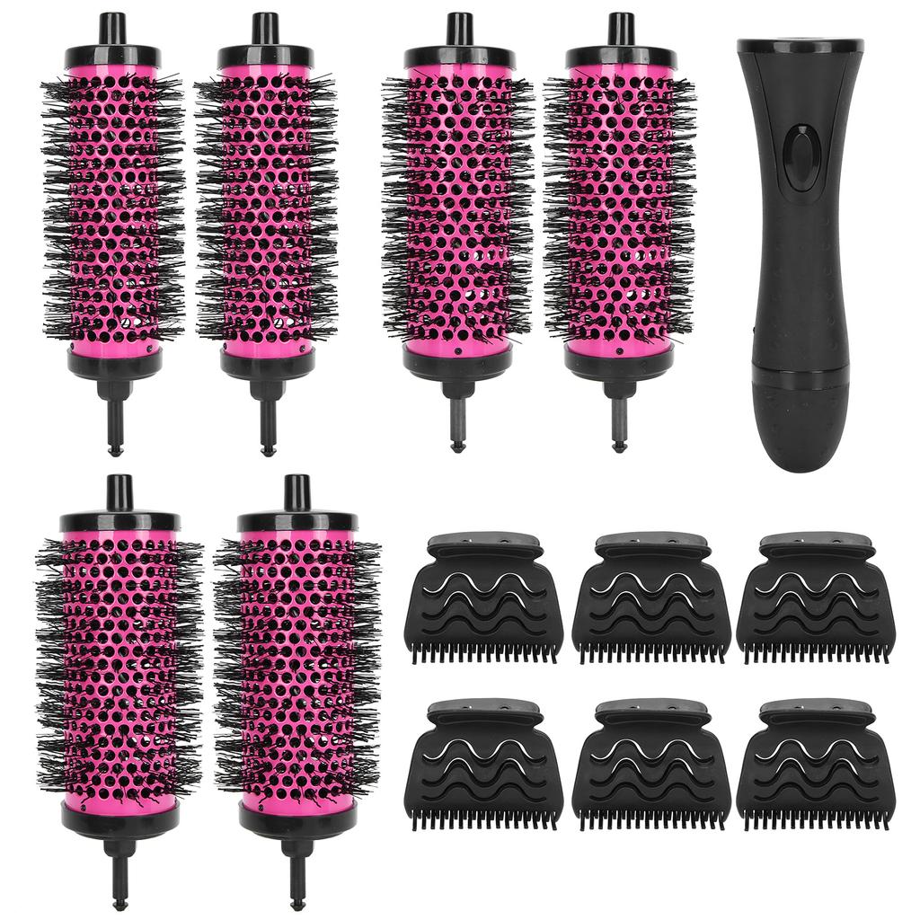Barils de peigne détachables avec clips de manche Ensemble de brosses peignes résistant aux hautes températures