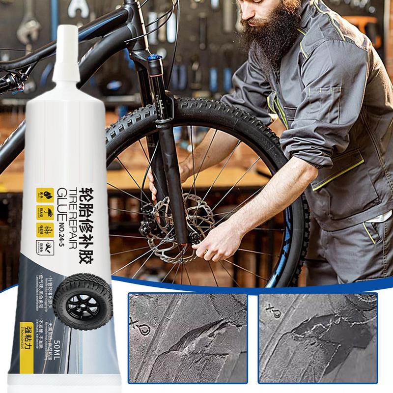Strong Adhesive Sealing Tire Bonding Glue 50ml Tire Repair Glue Instant Tire Cracks Repair Adhesive Vehicle Accessories