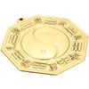 Copper Bagua Mirror with Eight Diagrams Design for Home Office Shop Decor Exorcism Craft Evil Spirits Ward Off Bad Luck Blessing