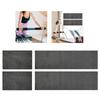1 Pair Pilates Nonslip Mat Portable Multifunctional Anti Skid Gripper Pad for Fitness Outdoor Body Building Power Yoga Home Gym