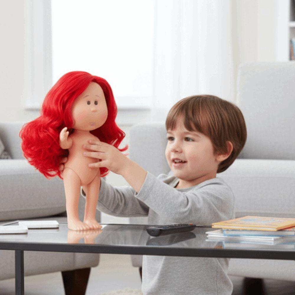 Dress Up Mia Potato Dolls Dark Skin Action Figure Body Fashion 24cm Bean Eye Vinyl Doll DIY Toys