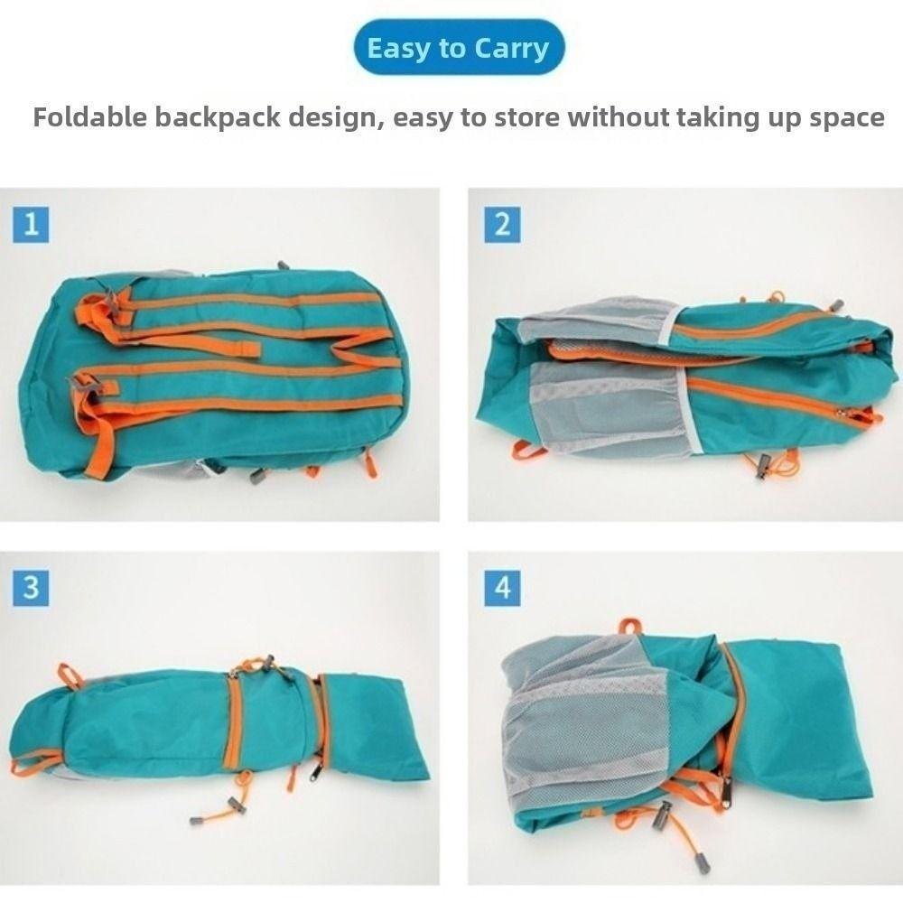 Foldable Unisex Backpack Ultralight Cycling Hiking Camping Day Bag Suitable for Both Men