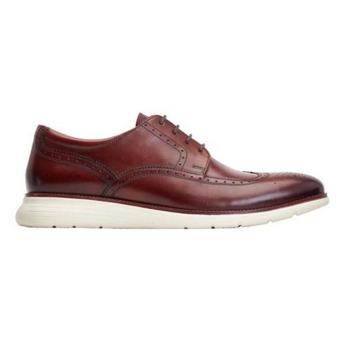 BASE LONDON Men's Flight Leather Brogues