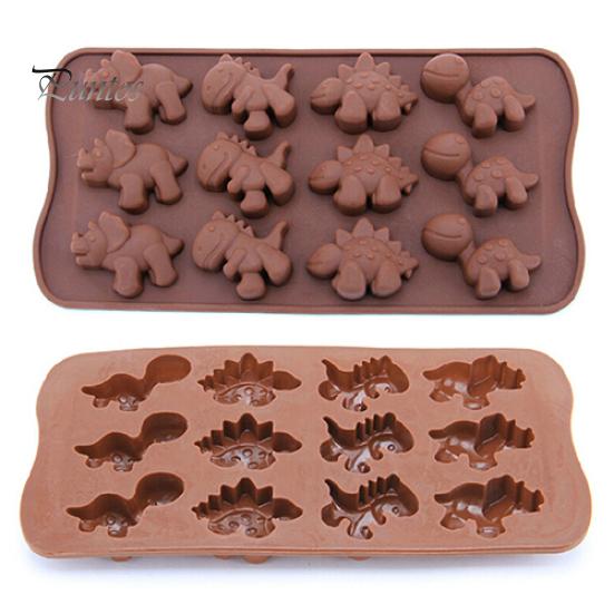 Dinosaur Baking Silicone Mold Chocolate Cake Cookie Muffin Candy Jelly Mould
