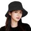 HORADON Bucket Hat Quick Hairstyles Womens Cotton Lightweight Solid ColorDeep Small Face Wide Brim UPF50+ UV Protection