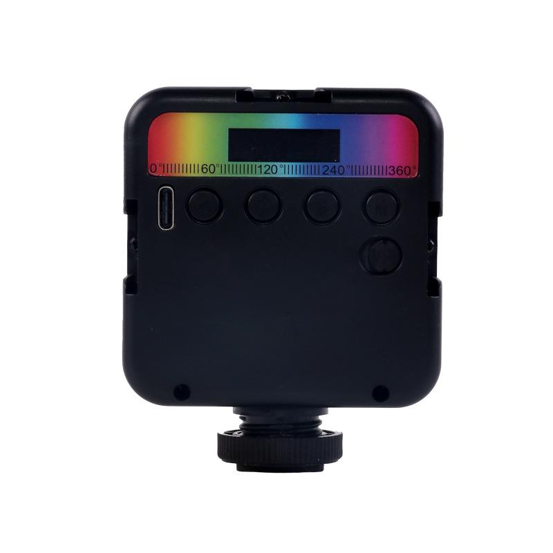 Portable RGB Mini Tofu Light for Selfie & Mobile Live Streaming