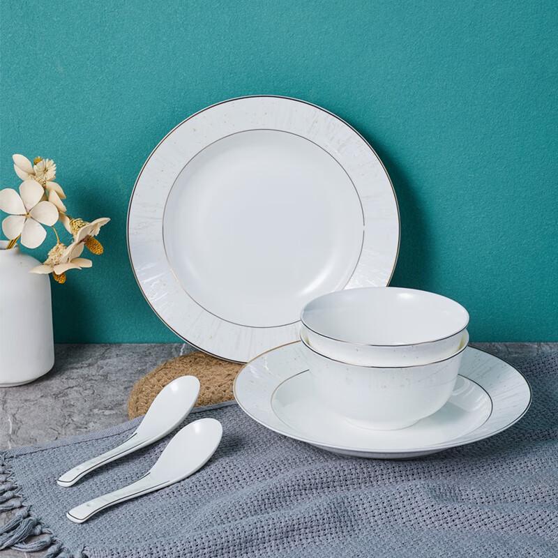 Corelle Brands Nordic Ceramic 6-Piece Dinnerware Set