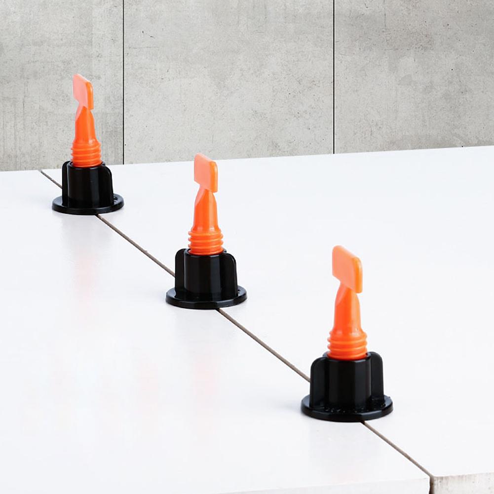 151Pcs Leveler Locator Spacers Reusable Tile Leveling System Set Level Wedges Construction Tool for Flooring Wall Tiles Ceramic