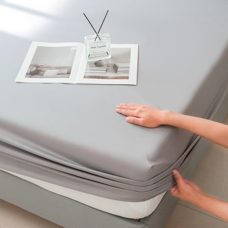 Summer Waterproof Elastic Fitted Sheet Couple Single Double Bed Mattresses Cover Bedspread on The Euro Bed Linens 90 150 160x200
