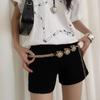Metal Chain Belt High-end Design Dress Belt Chain New Metal Chain Waistband  Women