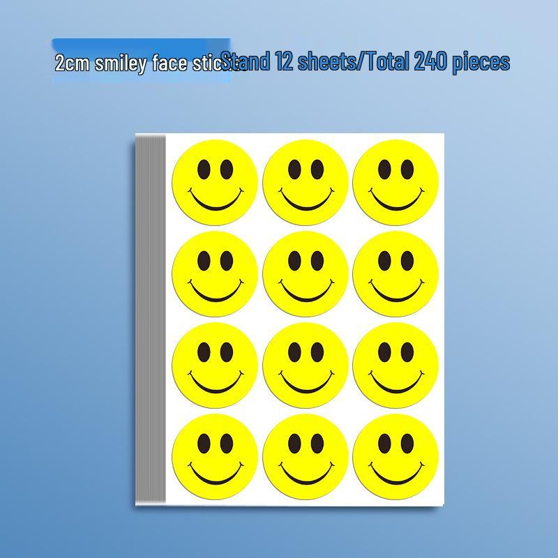 Jerry's Smiley Face Stickers for Teachers: Fun Motivation Rewards for Kids and Preschool Activities.