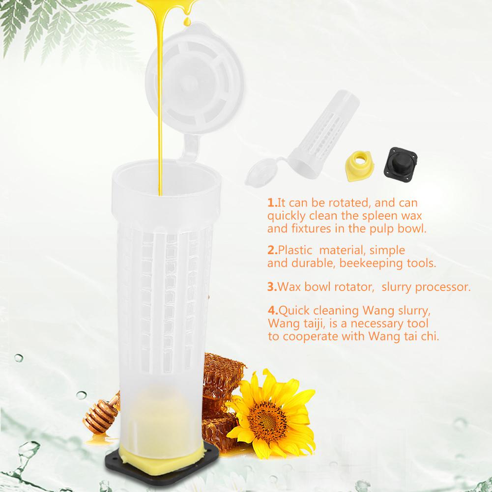 10 Packs Beekeeping Rearing Cup Kit Bee Queen Cages Roller Beekeeper Tool Equipment