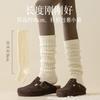 Stacking Socks Autumn And Winter Warm Stockings Knitted Socks Cover Y2K Japanese College Style Calf Socks Thin Leg Socks