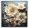 Laquared Wall Panting With Frame Narcy -B- 82X4X82 Cm