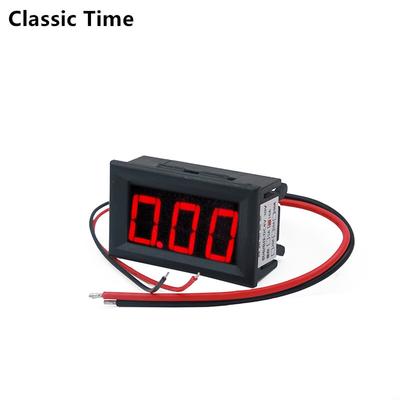 0.56  DC 0-10A Display Car Amp Meter Digital Amperemeter Ammeter Current Panel Red LED Ampere Tester