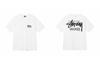 STUSSY American-style Printed Short-sleeved Shirt STU672 White