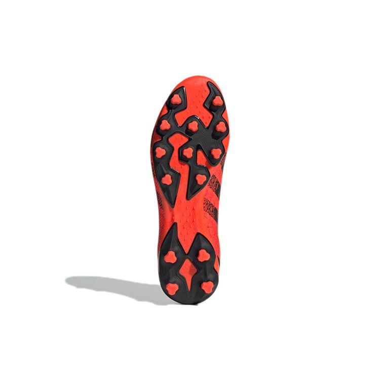 Adidas Predator Freak .3 Round Toe Lace-Up MG (Rubber Short Studs) Non-Slip Breathable Soccer Shoes Men Soccer Shoes Black GZ2824