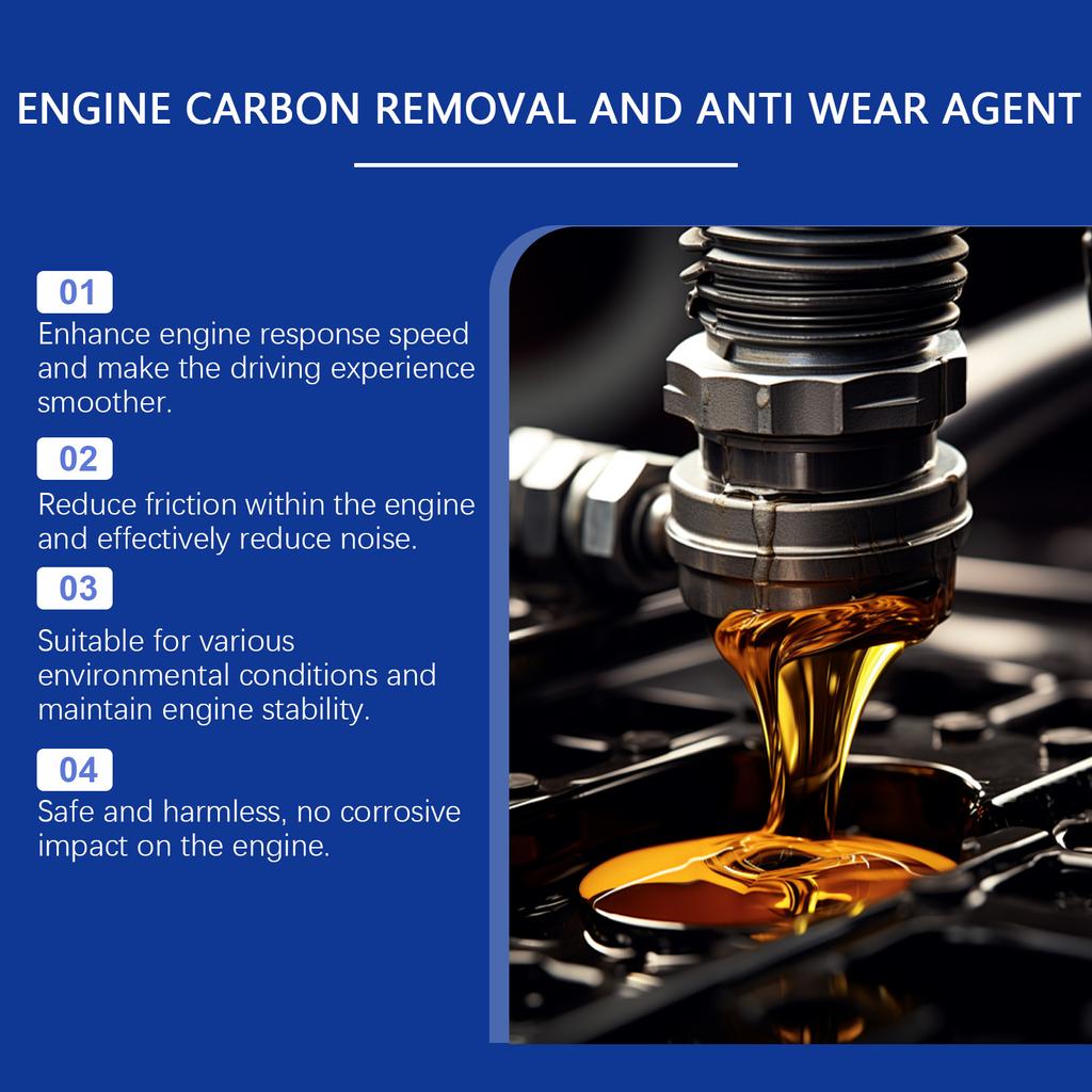 Car Engine Carbon Removal Repair Agents Powerful Cleaner Protectant Cylinder Decarbonization Noise Reduction Repair Care Liquid