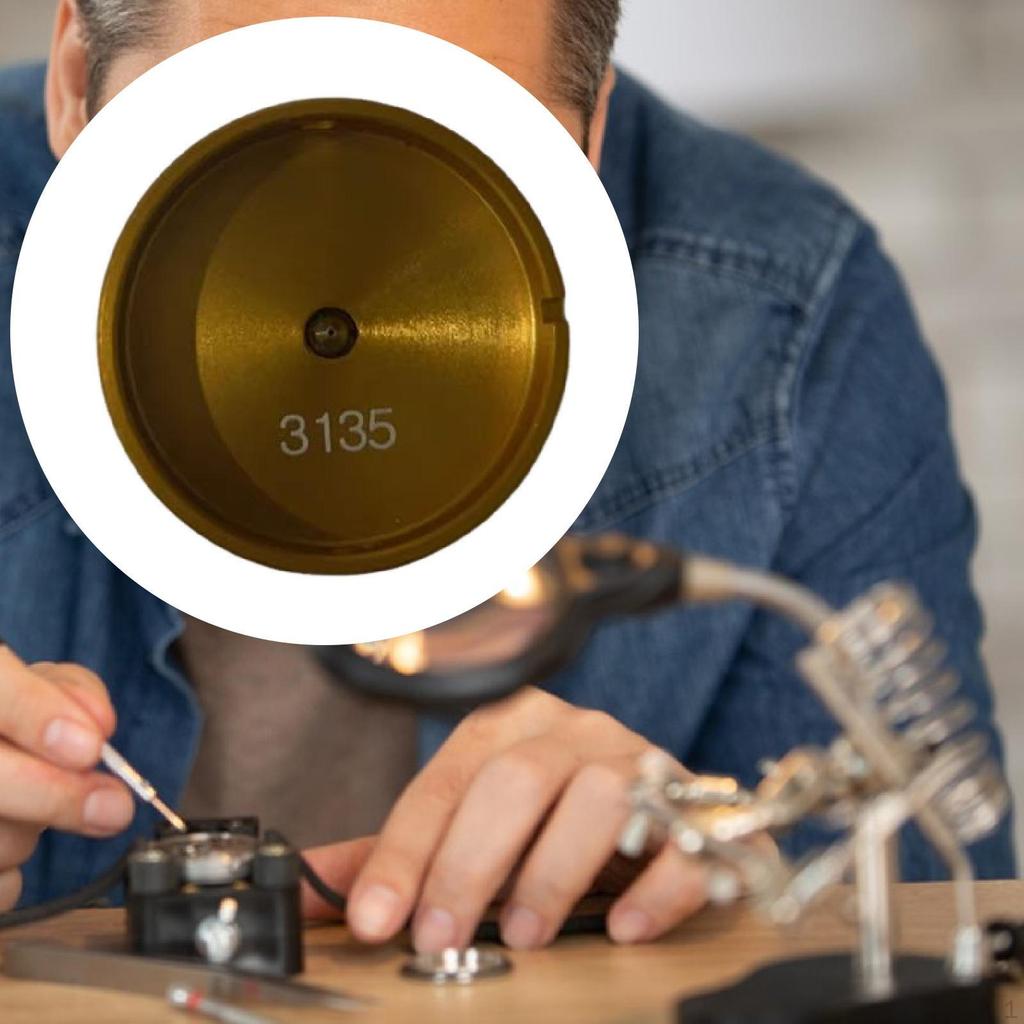 Clock Mechanism Stand with Mounting Base, 31 Cm in Diameter. Tool for Repair, Customization,