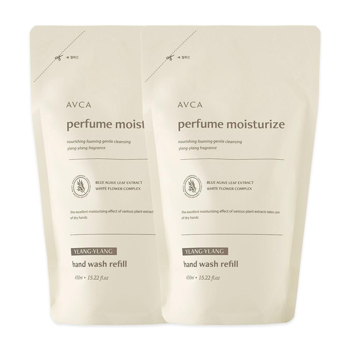 Perfume Hand Wash Ylang Ylang Refill 450ml 2-Pack