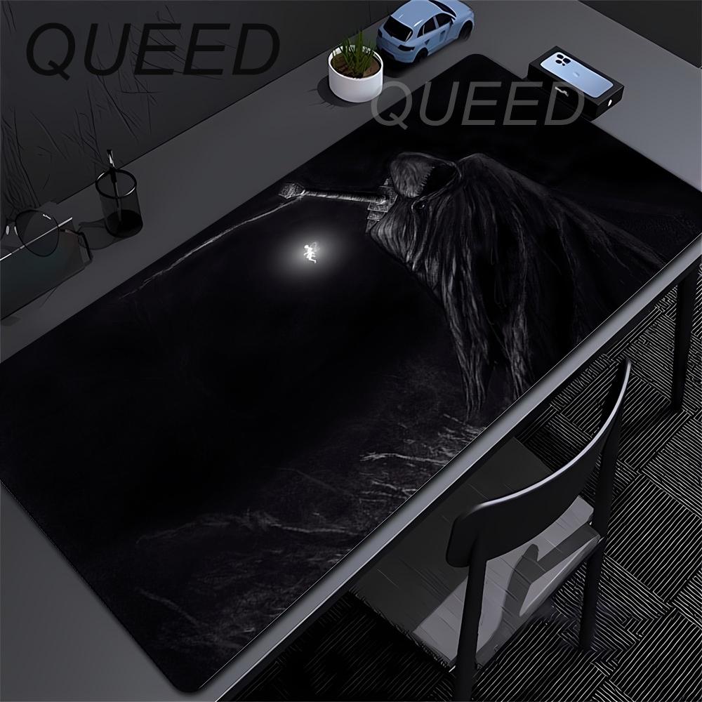 90x40 Tamaño Grande Alfombrilla de Escritorio para Teclado Portátil Ratón Velocidad Borde Bloqueado Alfombrilla de Ratón Accesorios para Computadora Alfombrillas para Videojuegos Anime Berserk Guts