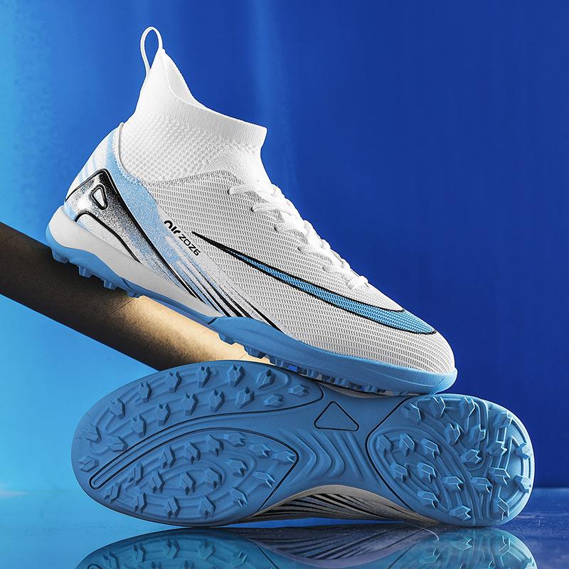 High-top Football Shoes for Boys New Student Spikes Broken Nails Competition Training Shoes Sports Men