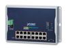 Commutateur Réseau - Planet - WGS-4215-16P2S - 16 Ports Gigabit - PoE - Mural 240W
