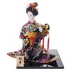 Einzigartiges 12-Zoll Japanisches Kimono Spielzeug Schreibtisch-Ornament Figur für Heimdekoration und Restaurant-Auslage