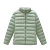 Mother's Clothing Winter New Women's Large Size Slim Cotton Jacket Versatile Cotton Coat Jacket Simple Warm Stand-up Collar Cotton Coat