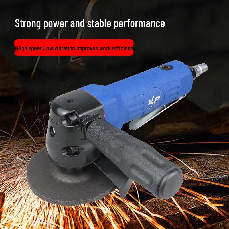 Gaobao 4" Air-Powered Angle Grinder and Polisher – 100mm Industrial-Grade Pneumatic Sander
