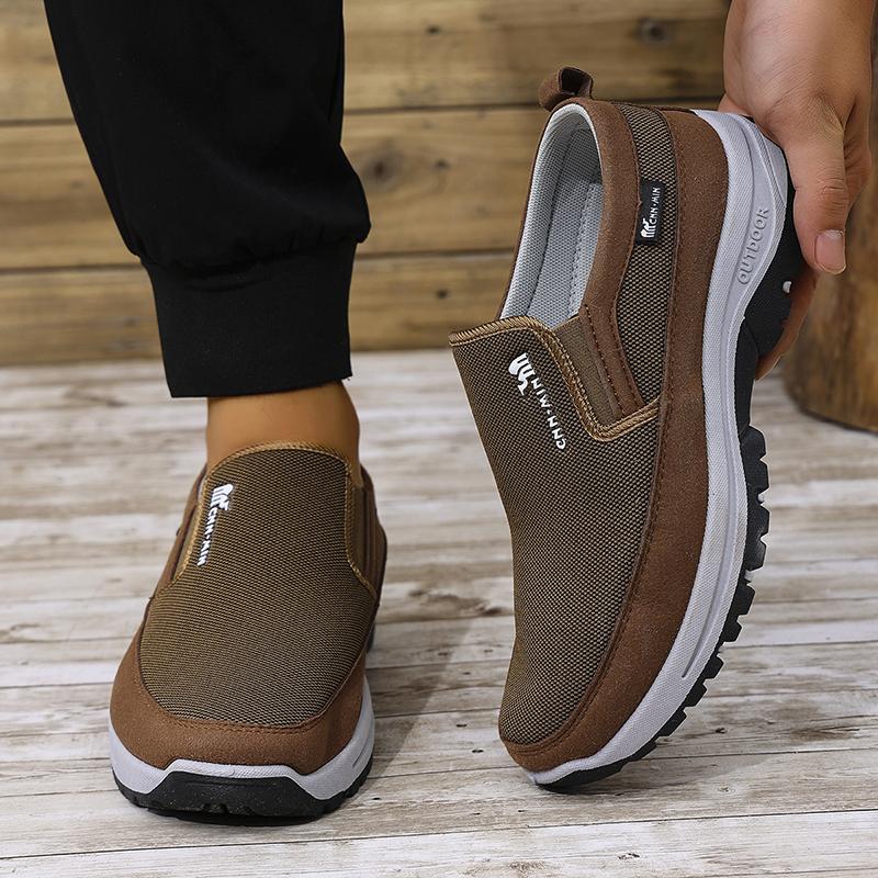 

мужская обувь мужская летняя обувь повседневная обувь без шнурков, противоскользящая и мягкая, подходит для занятий спортом на открытом воздухе и досуга 43 коричневый